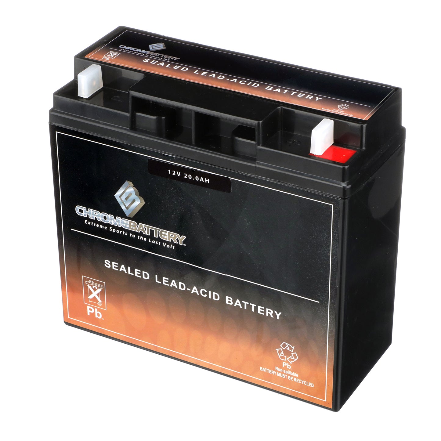 12V 20AH Sealed Lead Acid (SLA) Battery - T3 Terminals