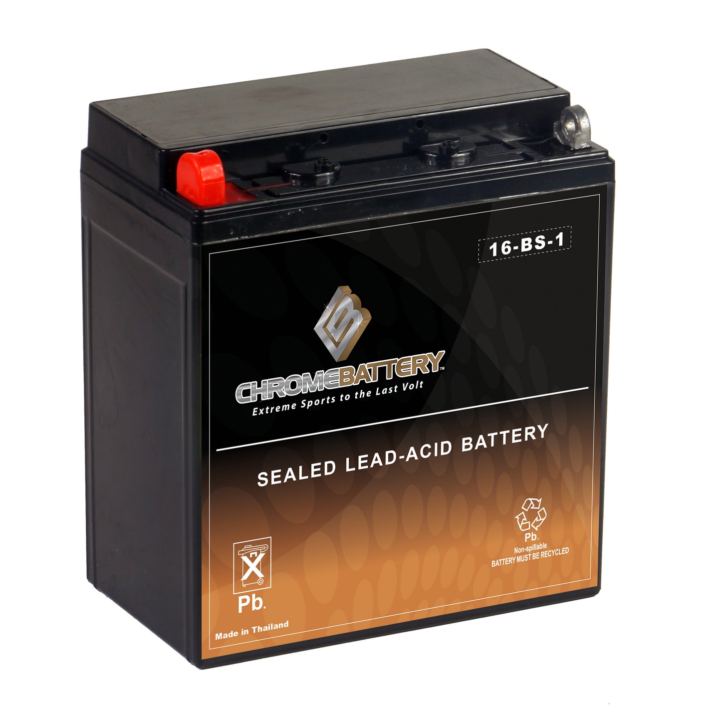 YTX16-BS-1 High Performance Power Sports Battery