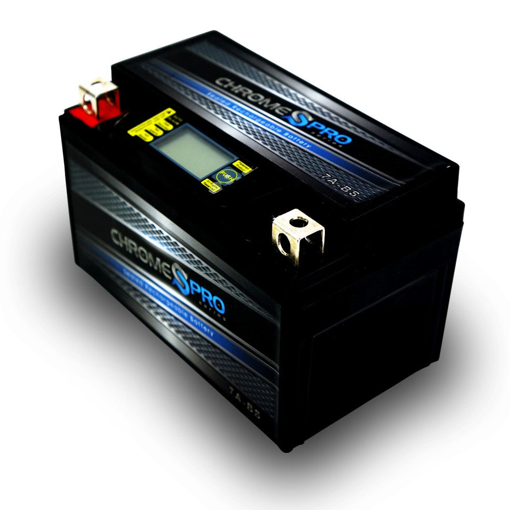 YTX7A-BS Chrome Pro Series iGel Battery