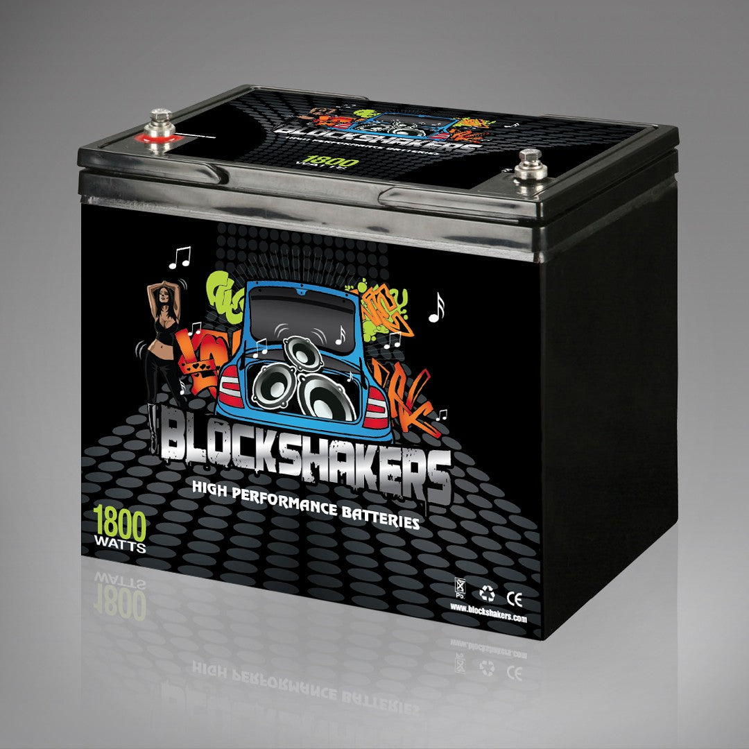 12V 80AH (1800 Watts) High Performance Car Audio Battery