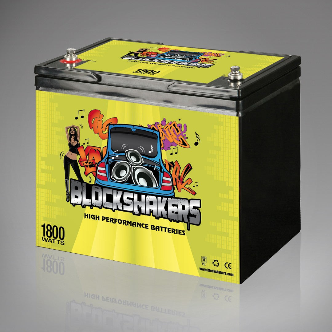 12V 80AH (1800 Watts) High Performance Car Audio Battery