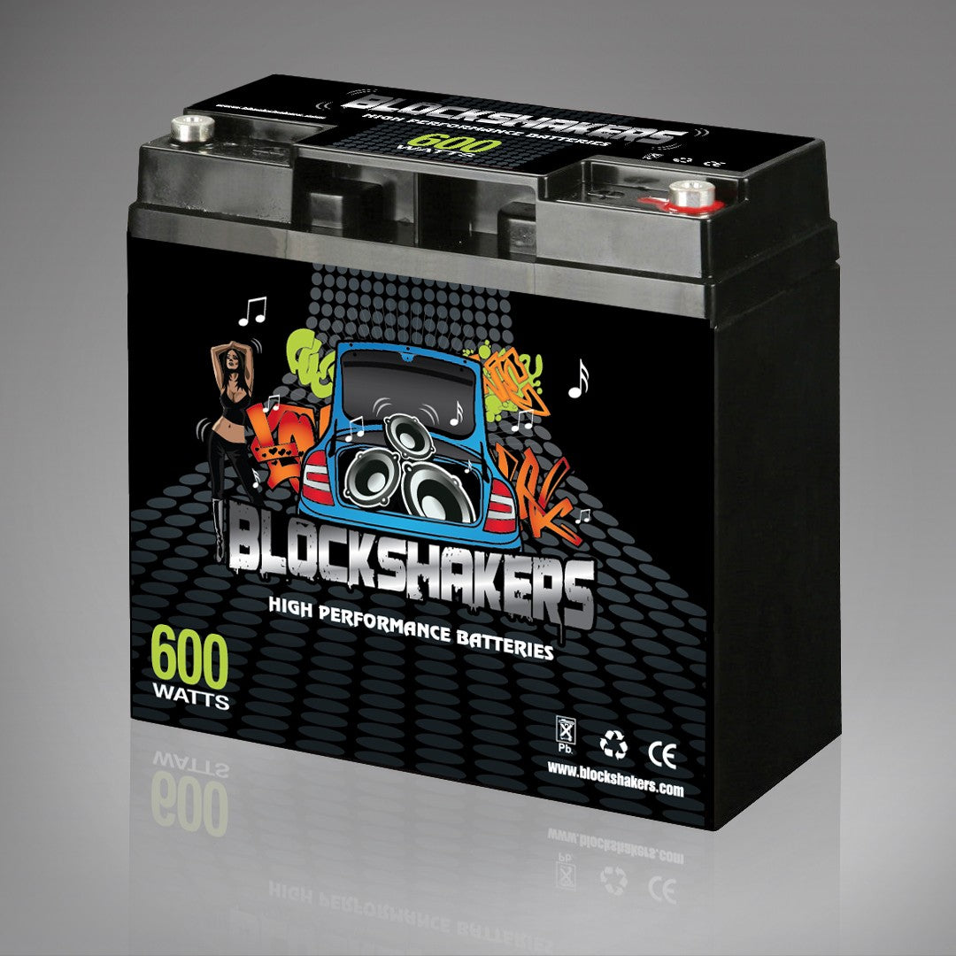 12V 18AH (600 Watts) High Performance Car Audio Battery