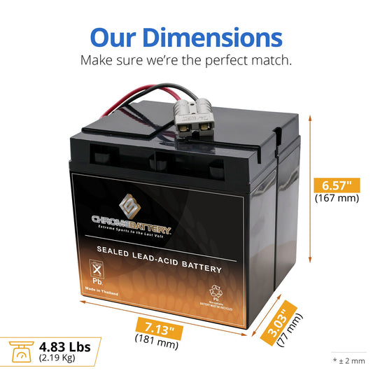 RBC11 APC UPS Complete Replacement Battery Kit for APC SUA3000 SmartUPS SU2200