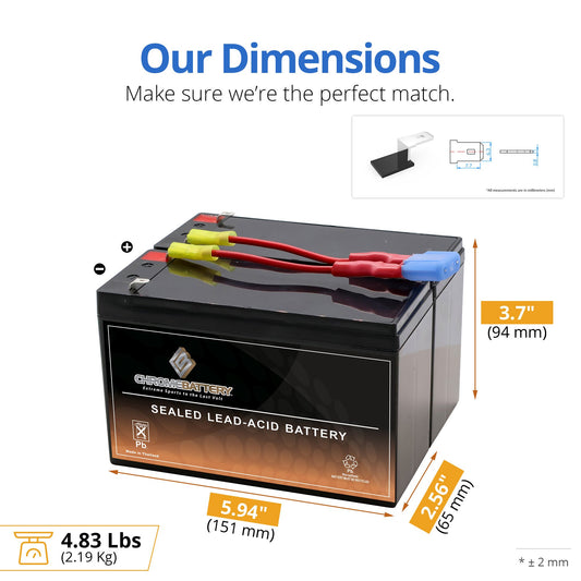 RBC9 for Battery Kit 12V 9AH