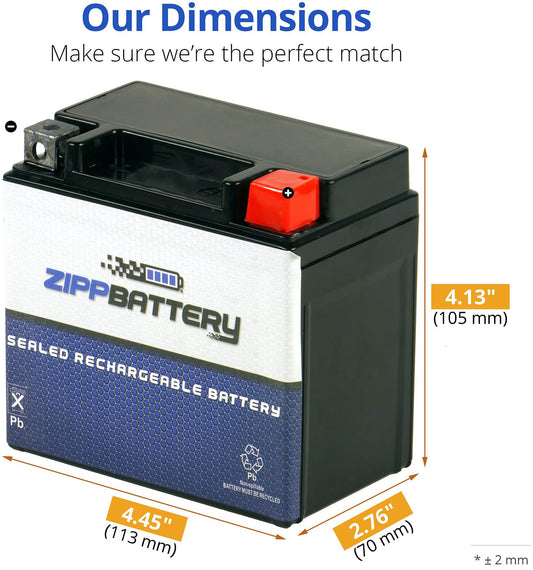 YTZ7S High Performance Power Sports Battery