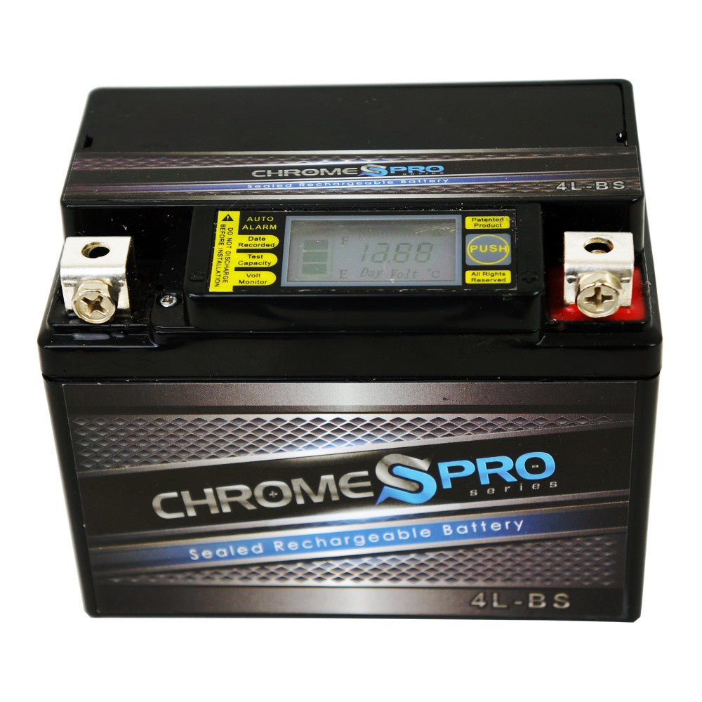 YTX4L-BS Chrome Pro Series iGel Battery