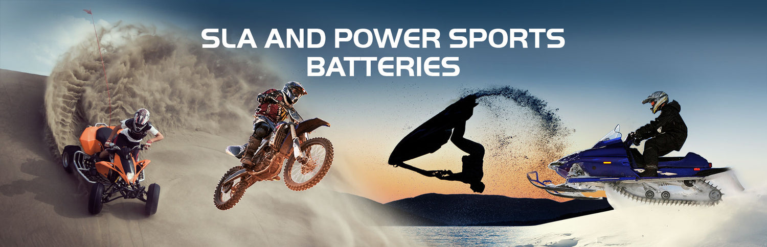 Chrome Battery SLA (Sealed Lead Acid) and Power Sports Batteries