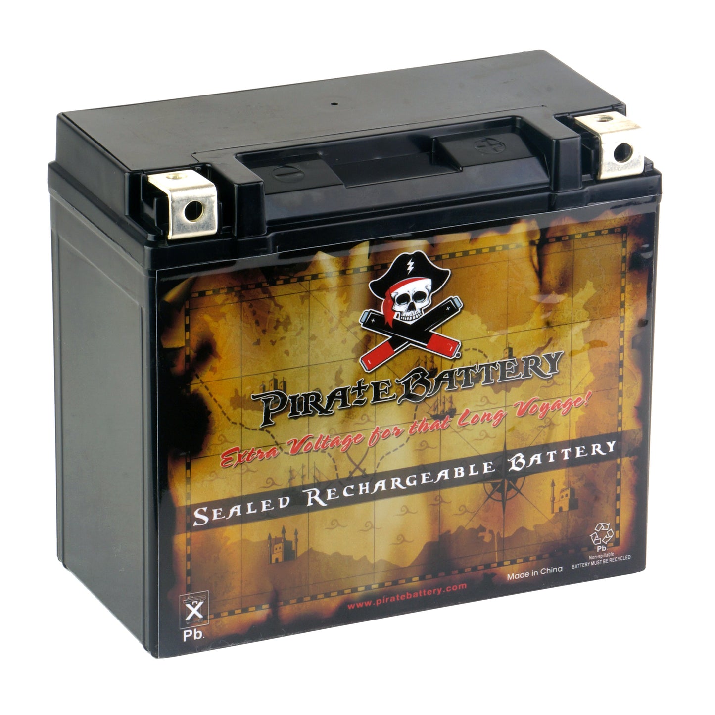 YTX20HL-BS High Performance Power Sports Battery