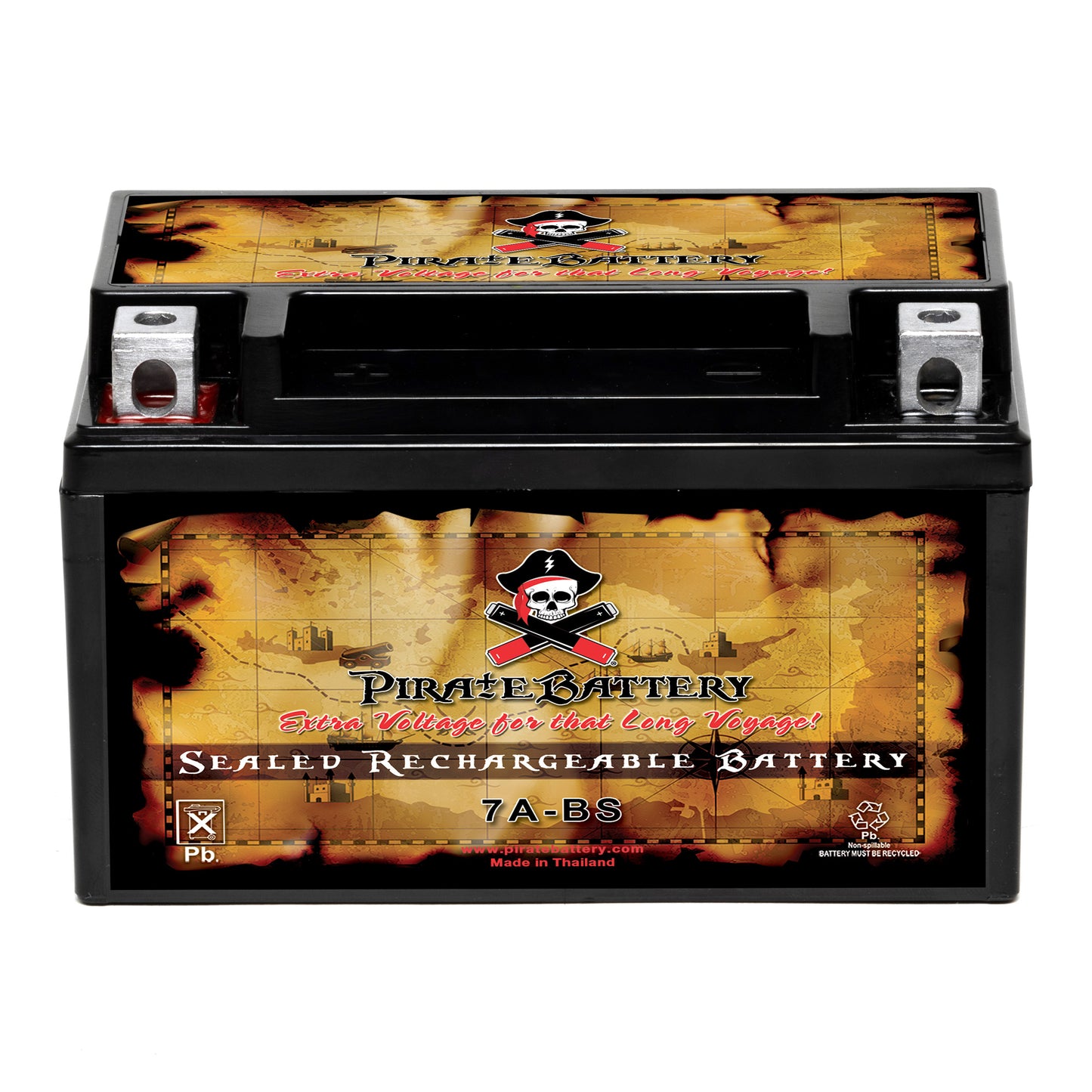 YTX7A-BS High Performance Power Sports Battery