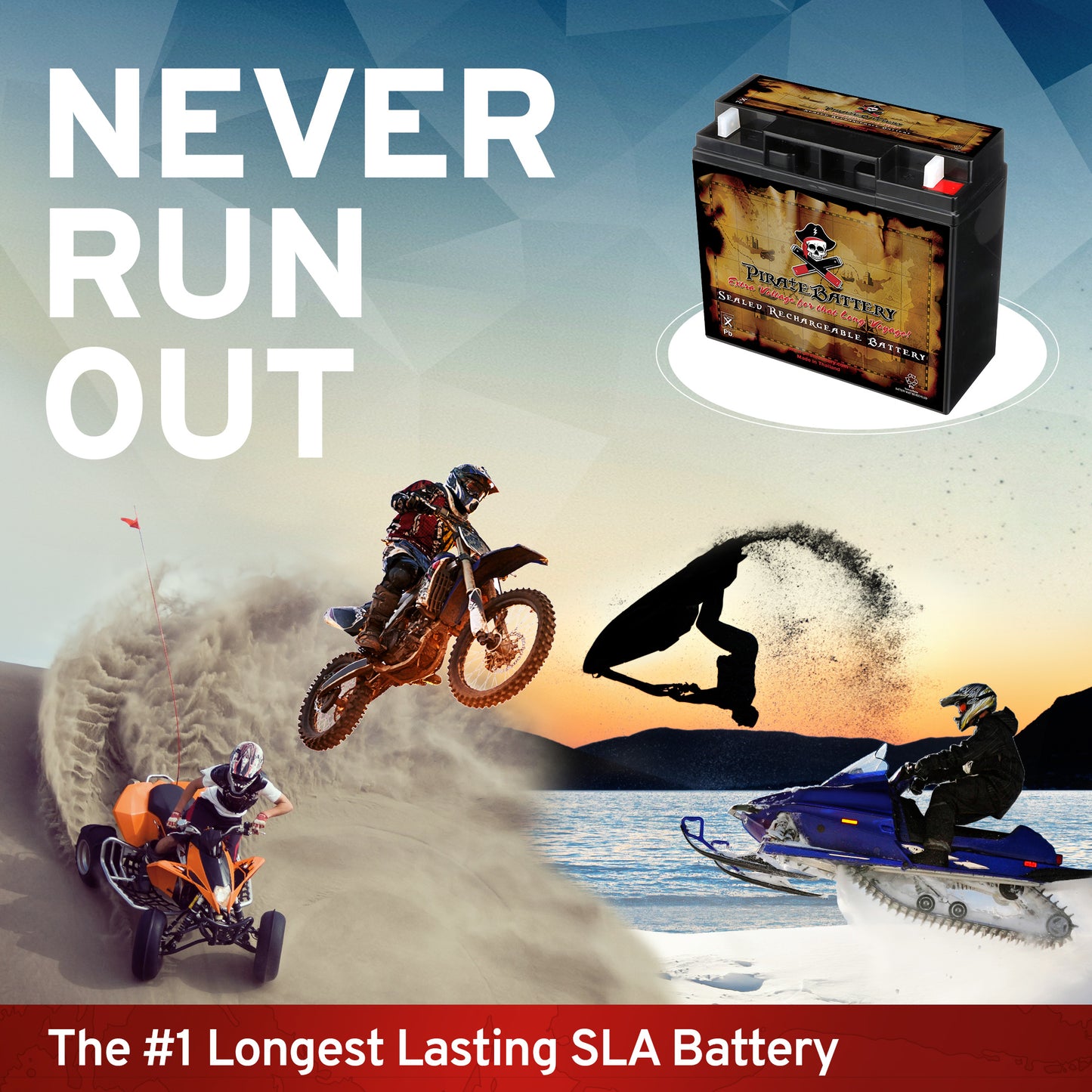 12V 18AH Sealed Lead Acid (SLA) Battery - T3 Terminals