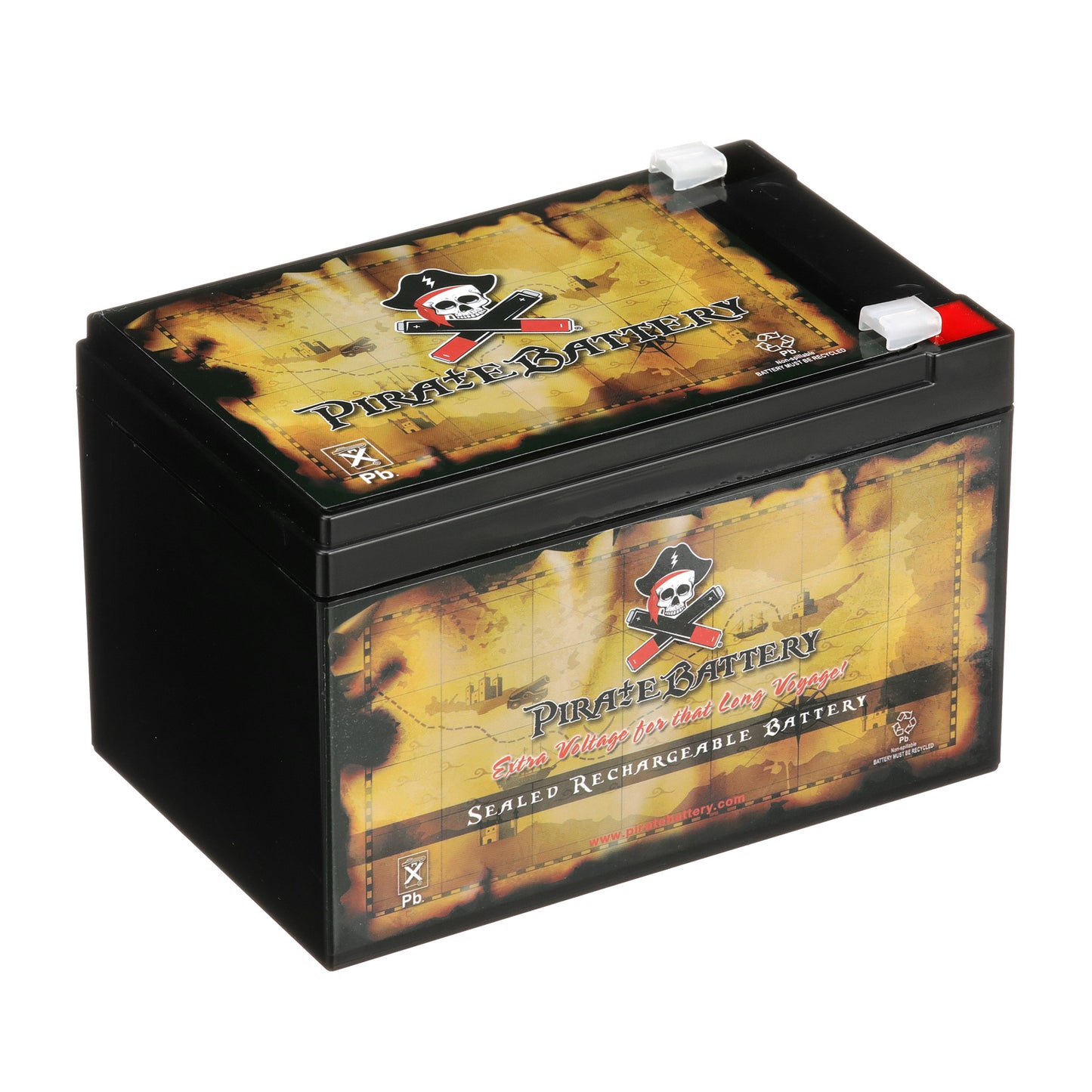 12V 12AH Sealed Lead Acid (SLA) Battery - T2 Terminals