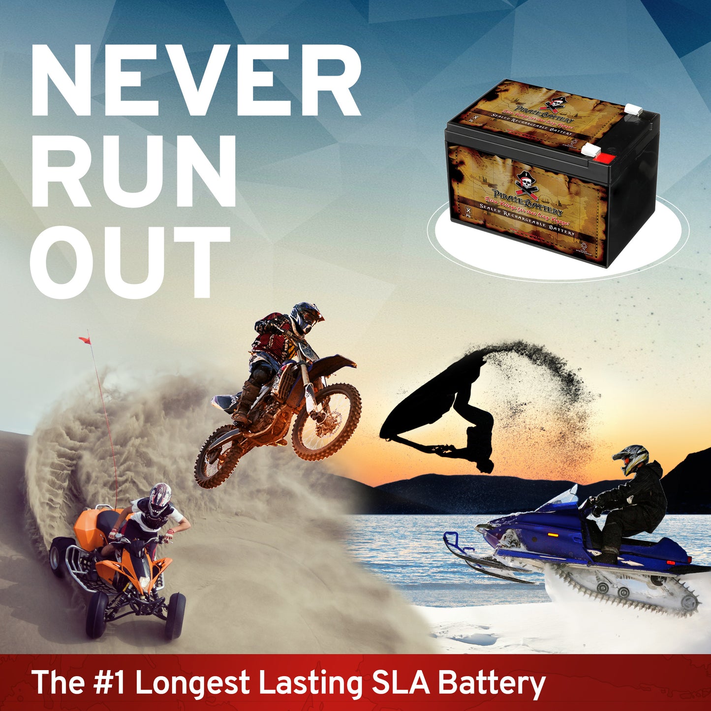 12V 15AH Sealed Lead Acid (SLA) Battery - T2 Terminals