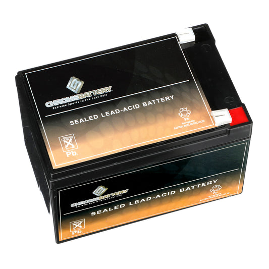 12V 15AH Sealed Lead Acid (SLA) Battery - T2 Terminals- View 1