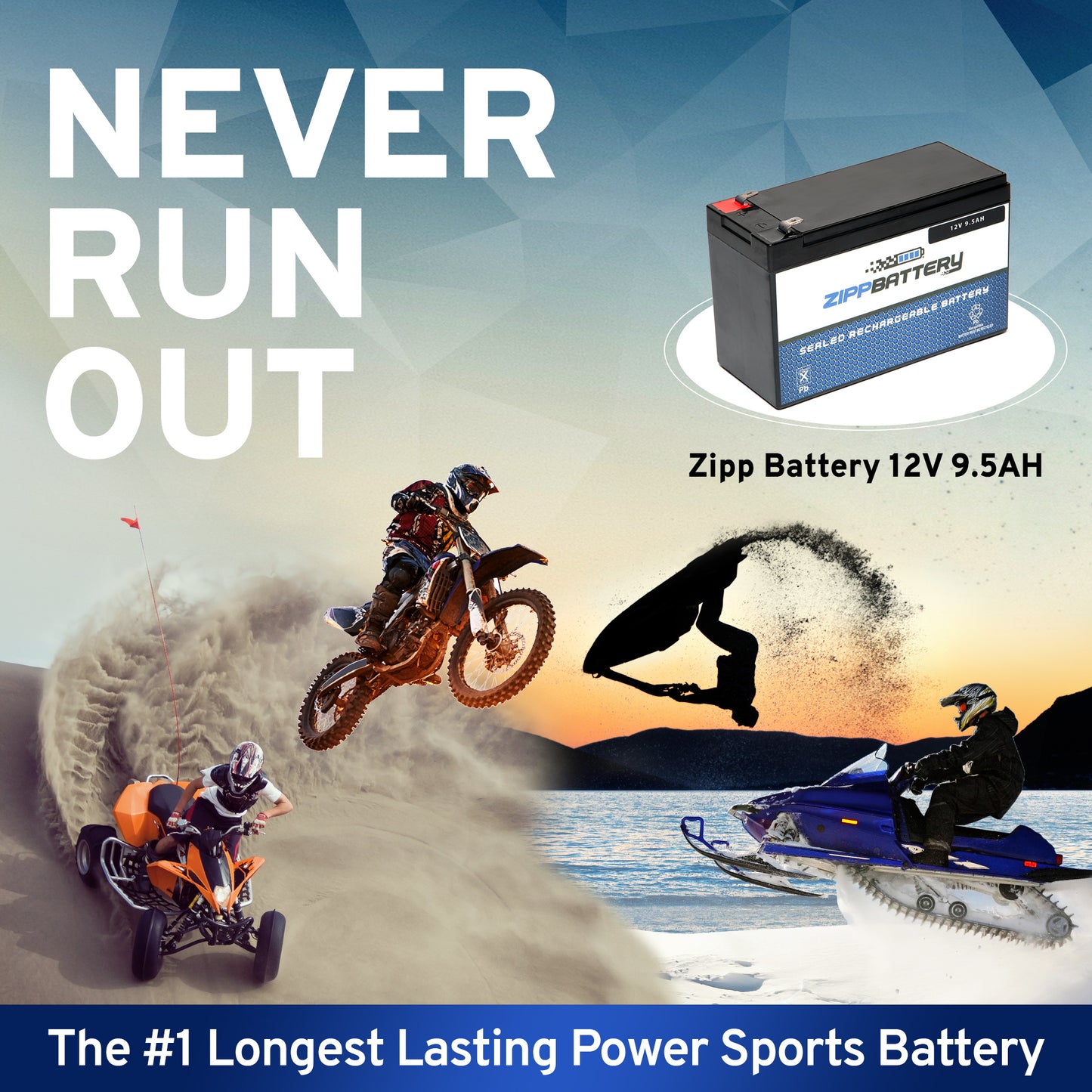 12V 9AH Sealed Lead Acid (SLA) Battery - T2 Terminals