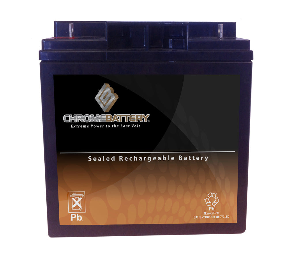 Chrome Battery 12V (12 Volts) 20Ah Sealed Lead Acid Battery