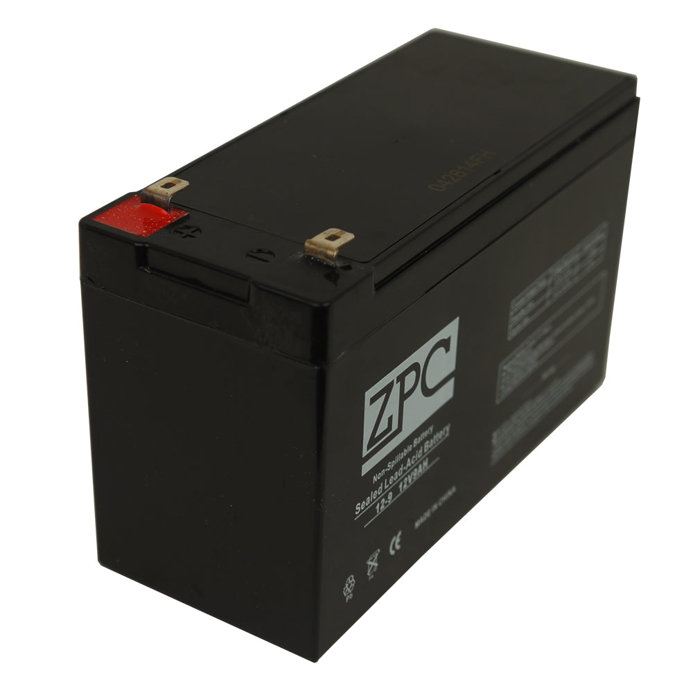 ZPC 12V 9AH Sealed Lead Acid (SLA) Battery - T2 Terminals