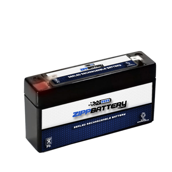 6V 1.2AH Sealed Lead Acid (SLA) Battery - T1 Terminals