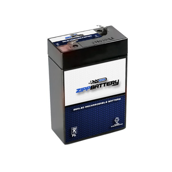 6V 4.5AH Sealed Lead Acid (SLA) Battery - T1 Terminals