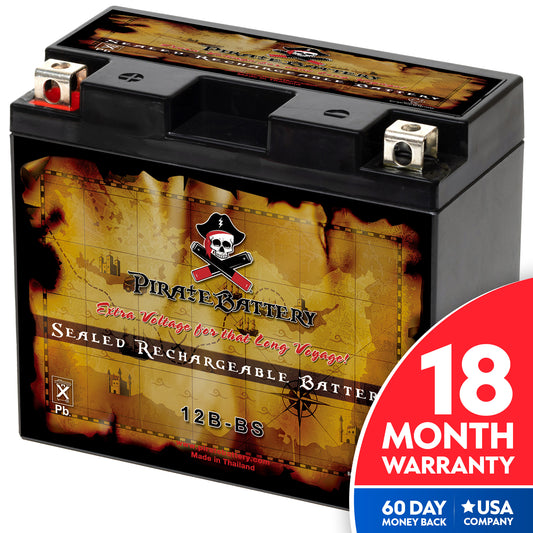 YT12B-BS AGM Rechargeable Motorcycle Battery