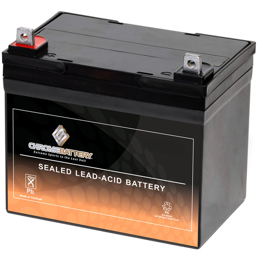 Chrome Battery Rechargeable 12V 55Ah AGM Deep Cycle Battery