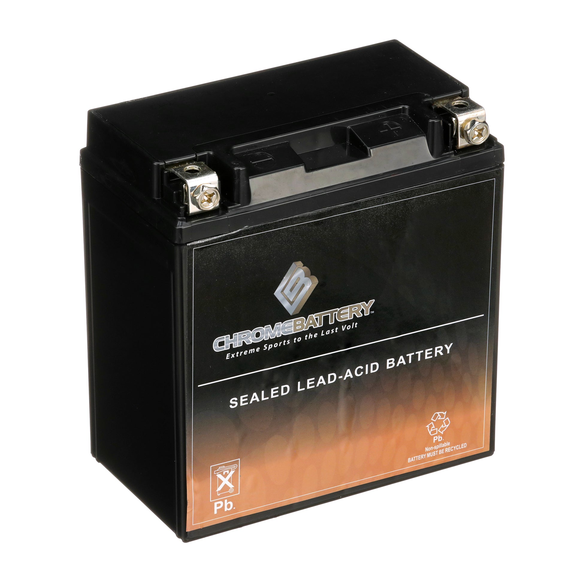 YTX16-BS Power Sports Battery - 16-BS at Chrome Battery – chromebattery