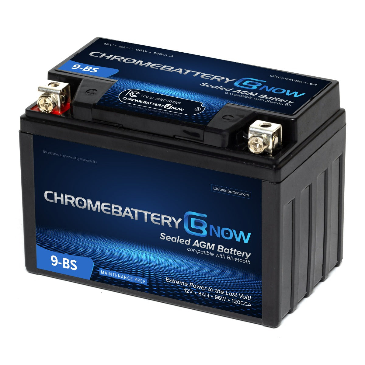 UltraMax TTX9-BS 12V 8AH Motoraccu - Vergelijkbaar Met Yuasa YTX9-BS 90 CCA