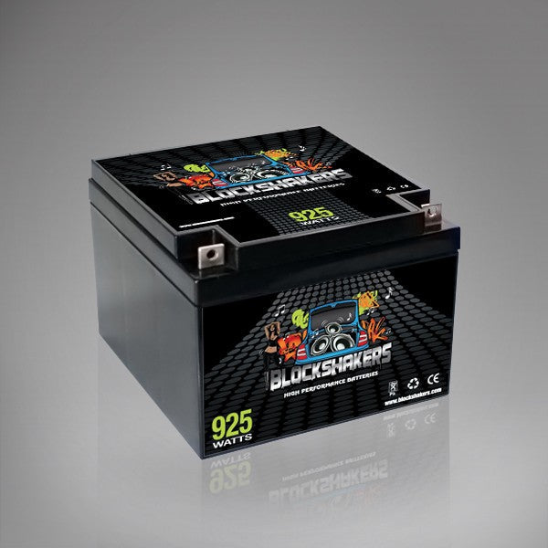 12V 26AH (925 Watts) High Performance Car Audio Battery - Nut & Bolt