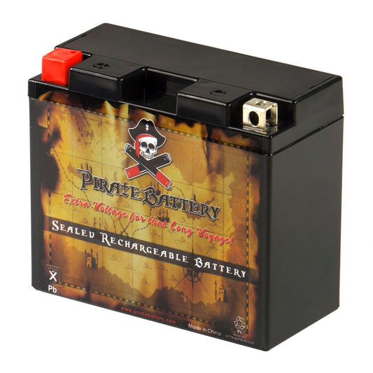 YT12B-BS AGM Rechargeable Motorcycle Battery