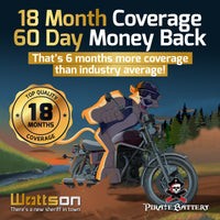 Pirate Battery 12V 18AH T6 Batteries