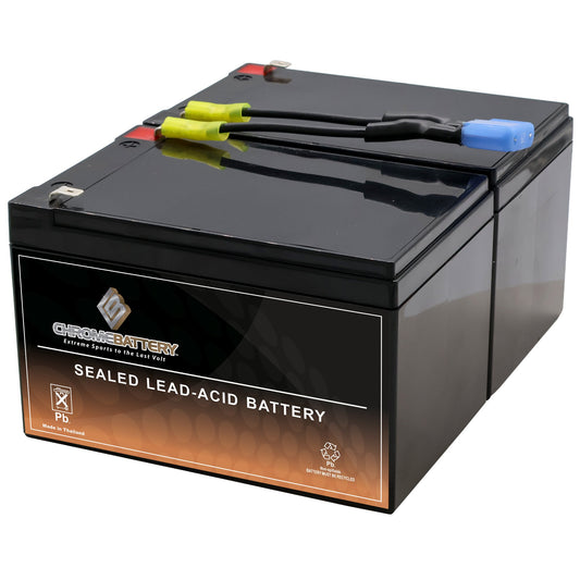 RBC6 for APC UPS Computer Power Backup System Complete Replacement Battery Kit