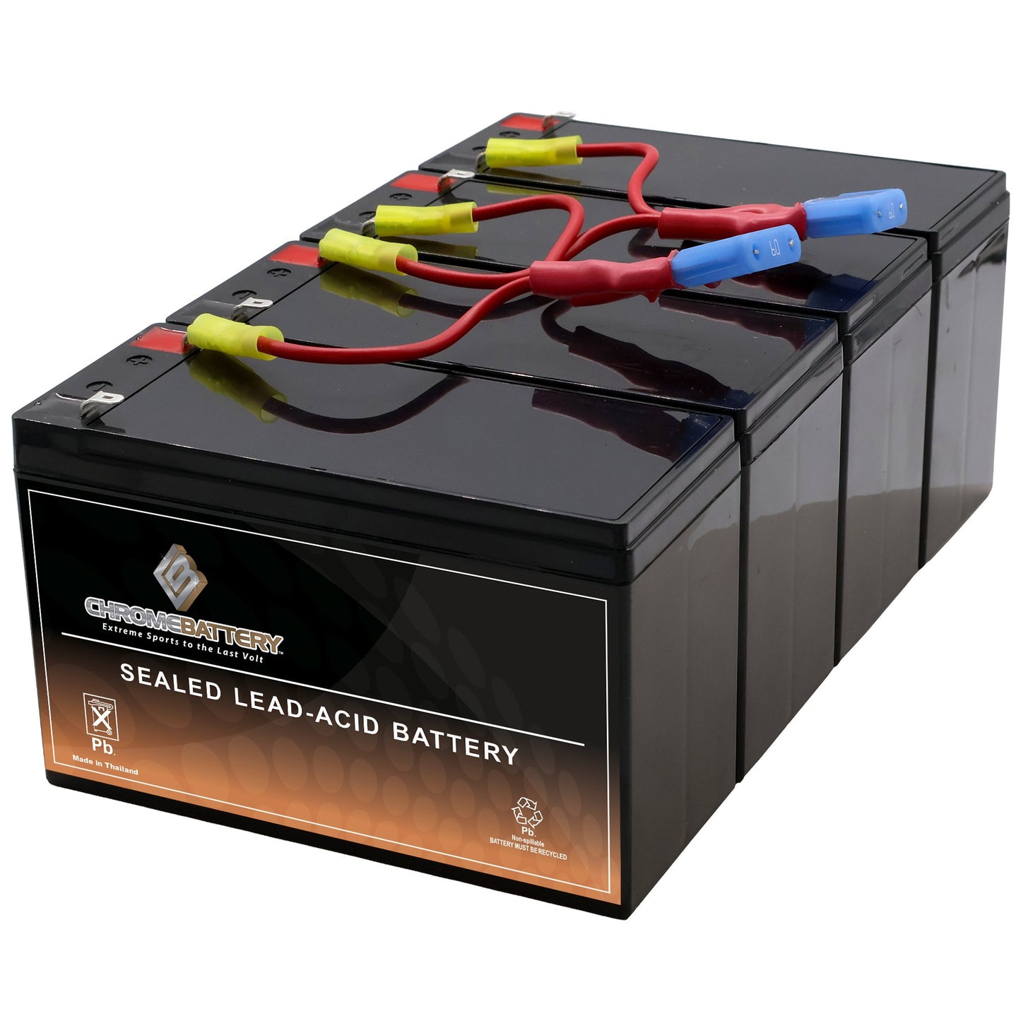 RBC8 UPS Complete Replacement Battery Kit
