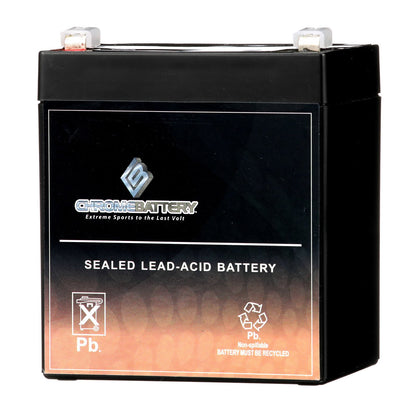 12V 5AH Sealed Lead Acid Battery for Home Alarm Security Systems replaces UB1250