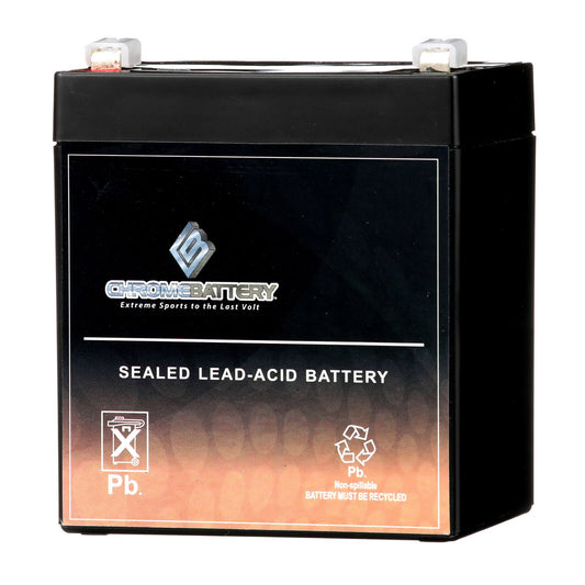 12V 5AH Sealed Lead Acid Battery for Home Alarm Security Systems replaces UB1250