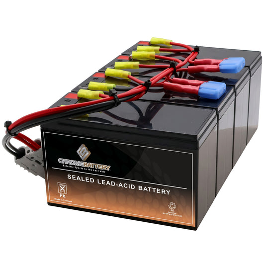 RBC25 UPS Complete Replacement Battery Kit