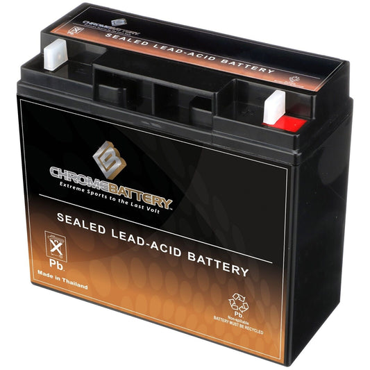 12V 22AH Sealed Lead Acid (SLA) Battery - T3 Terminals - for ZB-12-22