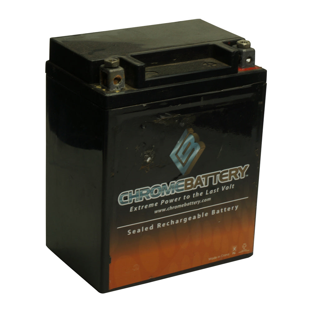 YTX14AHL-BS Refurbished Power Sports Battery - 14AHL-BS At Chrome ...