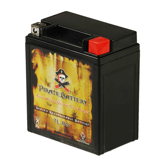 YTX7L-BS High Performance Power Sports Battery