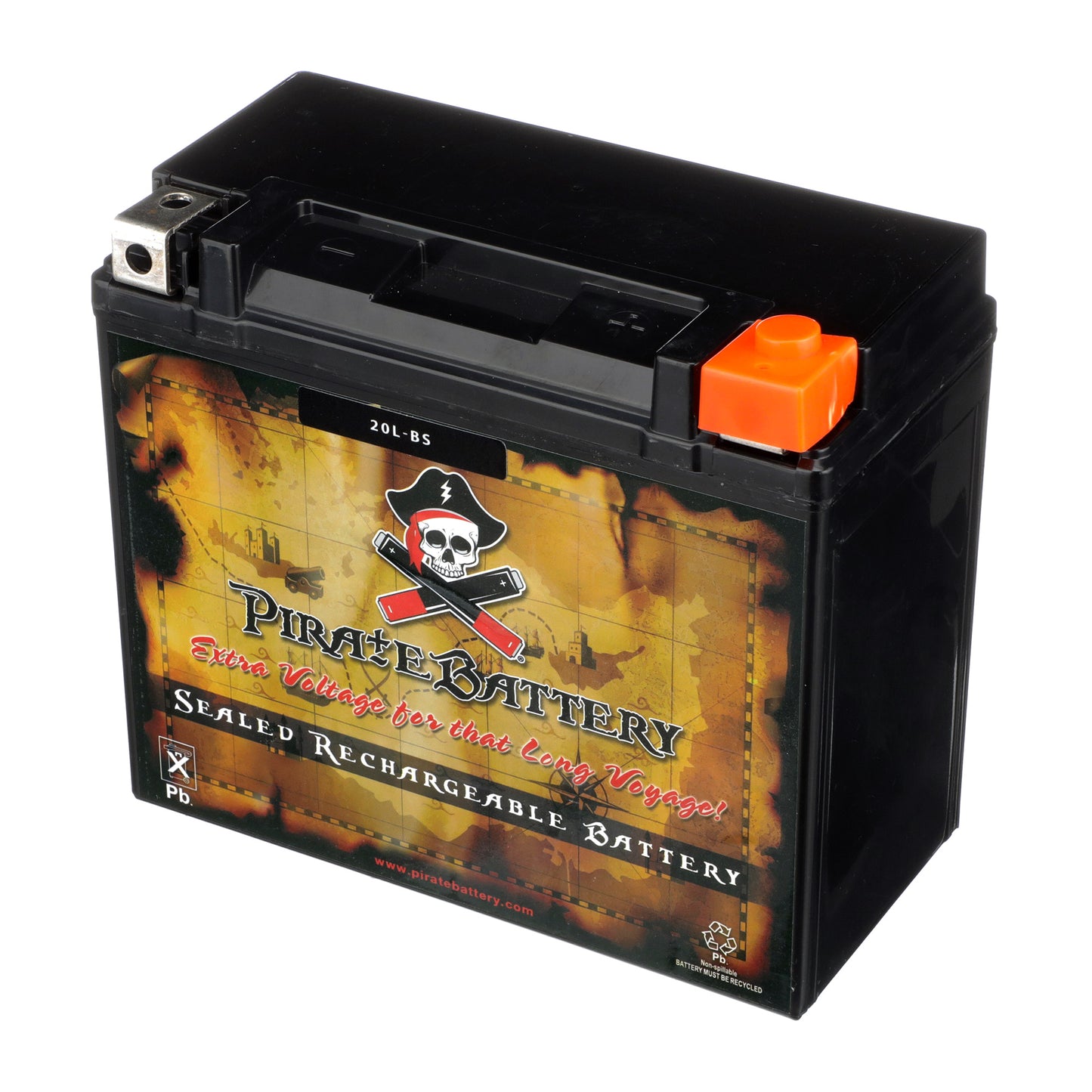 YTX20L-BS High Performance Power Sports Battery