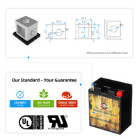 YB14L-A2 High Performance Power Sports Battery