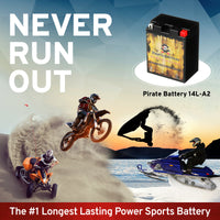 YB14L-A2 High Performance Power Sports Battery