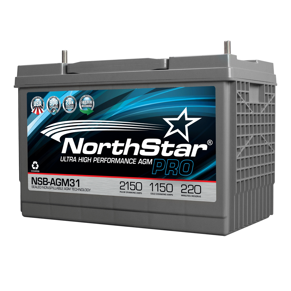 NSB-AGM31 Sealed Battery- NorthStar Group 31 Deep Cycle Battery