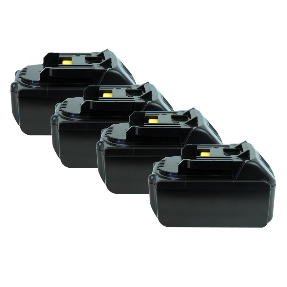 Lithium Drill Pack Replacement Battery for Makita Drill 18 Volt 3000mAh- 4PK