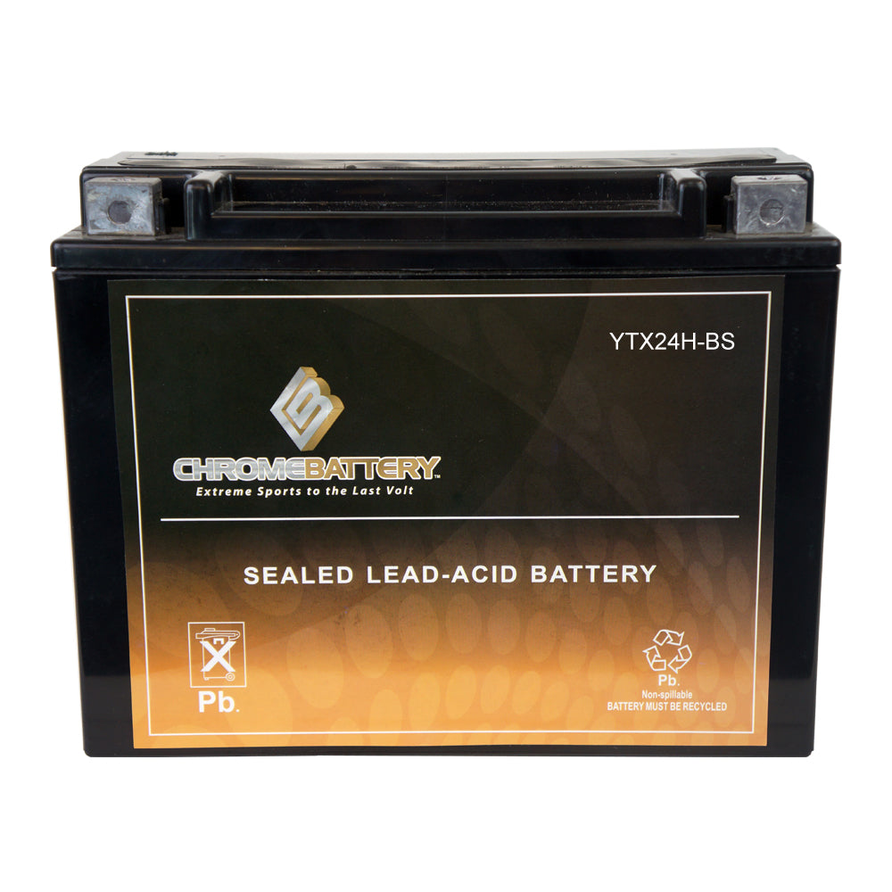 YTX24H-BS High Performance Power Sports Battery- View 1