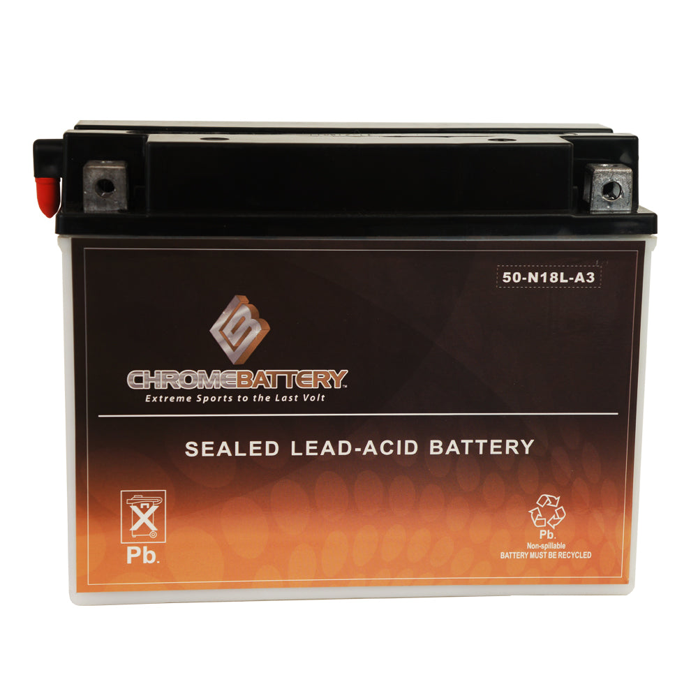 Y50-N18L-A3 High Performance Conventional Power Sports Battery- View 1