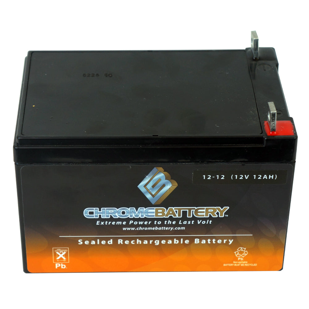 12V 12Ah Sealed Lead Acid Battery with Nut and Bolt Terminals