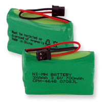 Cordless Phone Battery replaces Universal 3.6V 2.52W