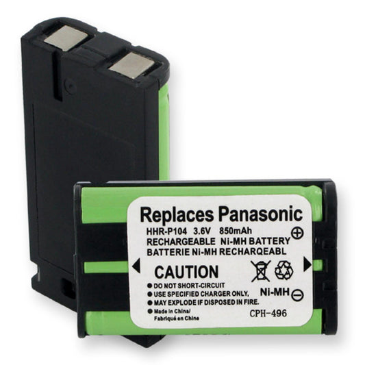 Cordless Phone Battery replaces Panasonic RadioShack Sanyo 3.6V 3.06W