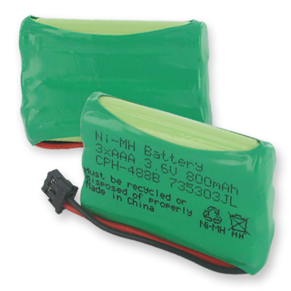 Cordless Phone Battery replaces Uniden Radio Shack Models 3.6V 2.88W