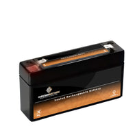6V 1.2AH Sealed Lead Acid (SLA) - T1 Connector