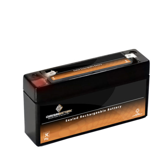 6V 1.2AH Sealed Lead Acid (SLA) - T1 Connector